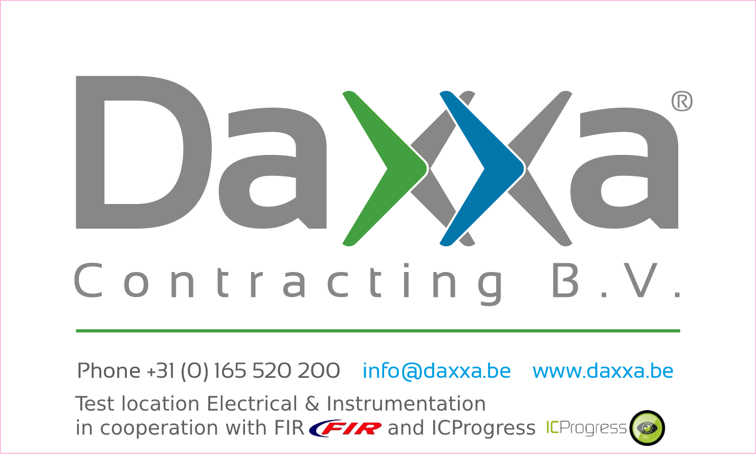 Daxxa contracting test location